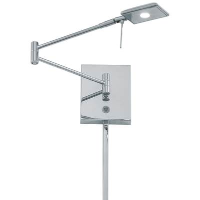 George Kovacs George'S Reading Room Wall Sconce - 1-Light in Chrome