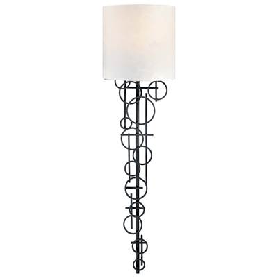 George Kovacs 1-Light Wall Sconce in Coal