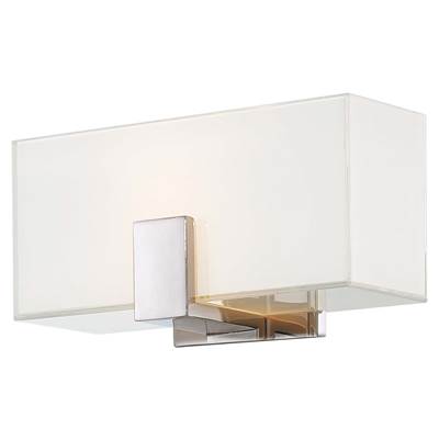 George Kovacs 1-Light Wall Sconce in Polished Nickel