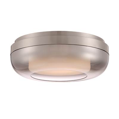George Kovacs First Encounter Flush Mount Light in Brushed Nickel