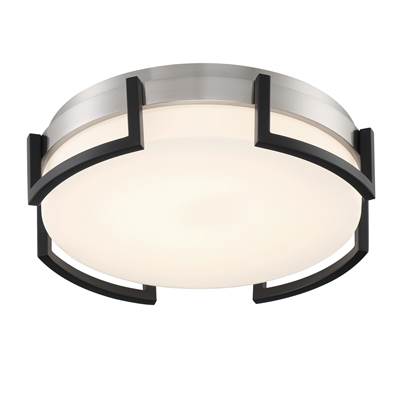 George Kovacs Bezel Set Flush Mount Light - 30W