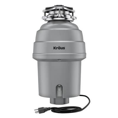 Kraus WasteGuard® Garbage Disposal - 1 HP High-Speed Continuous Feed - Universal Mount