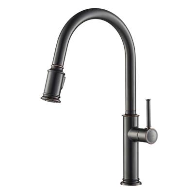 Kraus Sellette® Pull-Down Kitchen Faucet - Single Handle in Oil Rubbed Bronze