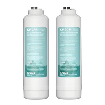 Kraus Purita® Replacement Filter Cartridge - 2-Stage - Carbon Block and Polypropylene
