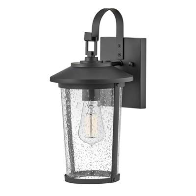 Lark Banks Wall Mount Lantern - Small in Black
