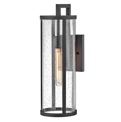 Lark Alfie Wall Mount Lantern - Medium in Black
