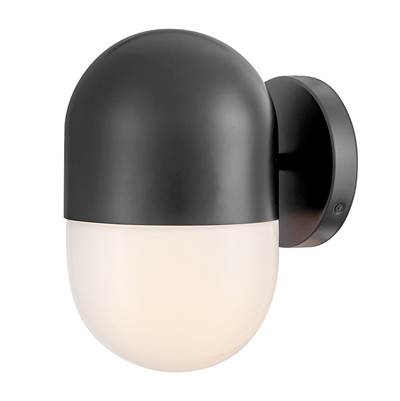 Lark Bardi Small Wall Mount Lantern in Black