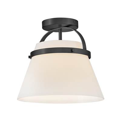 Lark Tori Semi-Flush Mount Light - Medium in Black