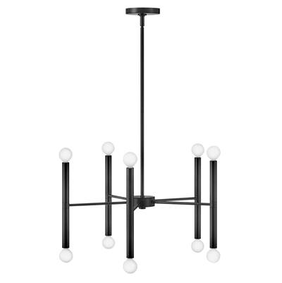 Lark Millie Medium Multi-Tier Chandelier in Black