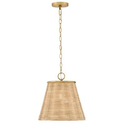 Lark Brynn Pendant - Medium in Lacquered Brass