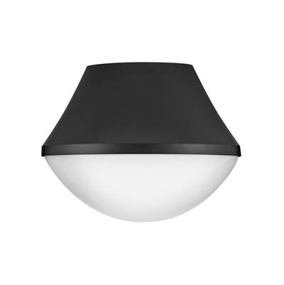 Lark Haddie Medium Flush Mount Light in Black