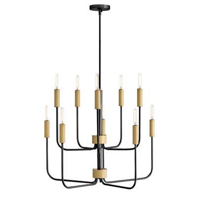 Lark Austen Medium Multi-Tier Chandelier in Black