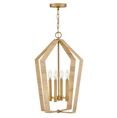Lark Sammi Pendant - Large in Lacquered Brass