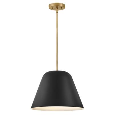 Lark Madi Pendant - Medium in Lacquered Brass