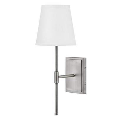 Lark Beale Wall Sconce - Medium Single-Light in Antique Nickel