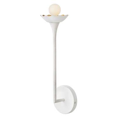 Lark Darla Wall Sconce - Medium Single-Light in Textured Plaster