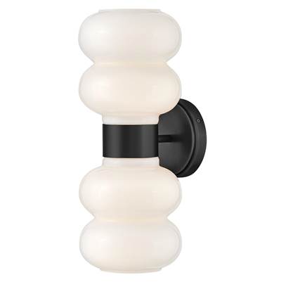 Lark Nadia Wall Sconce - Medium Two-Light in Black