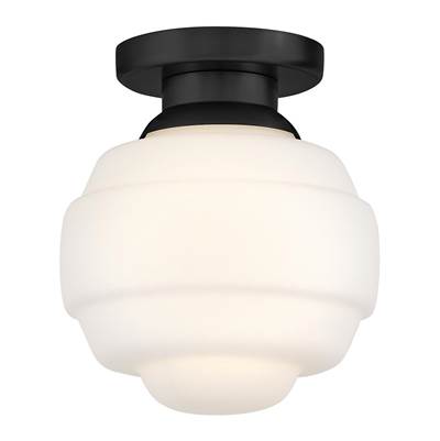 Lark Penny Extra Small Flush Mount Light in Black