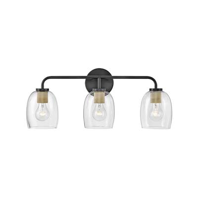 Lark Percy 3-Light Vanity in Black