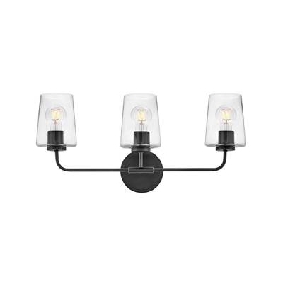 Lark Kline Medium 3-Light Vanity in Black