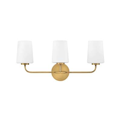 Lark Kline 3-Light Vanity in Heritage Brass