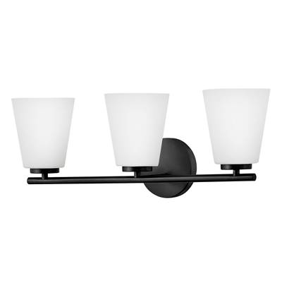 Lark Bri Medium 3-Light Vanity in Black