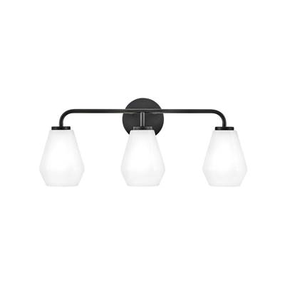 Lark Gio 3-Light Vanity in Black