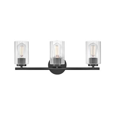 Lark Leta Medium 3-Light Vanity in Black