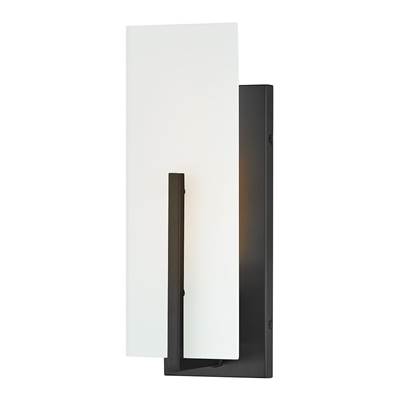 Lark Roman Medium 1-Light Wall Torchier in Black