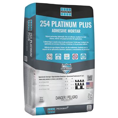 Laticrete 254 Platinum® Plus - 25 lb in White