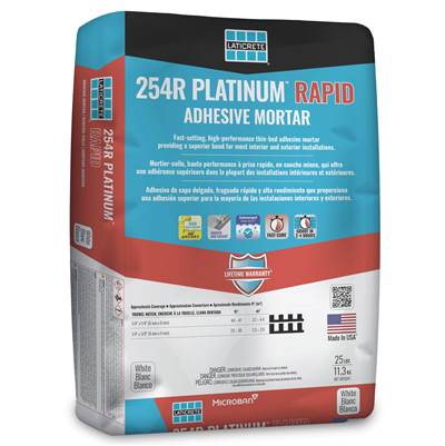 Laticrete 254R Platinum® Rapid - 25 lb in Grey