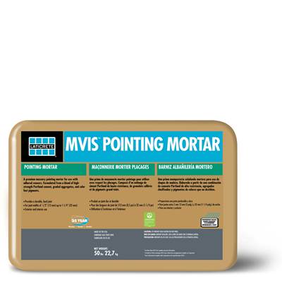 Laticrete Mvis Masonry Pointing Mortar - 50 lb / 22.7 kg in Latte