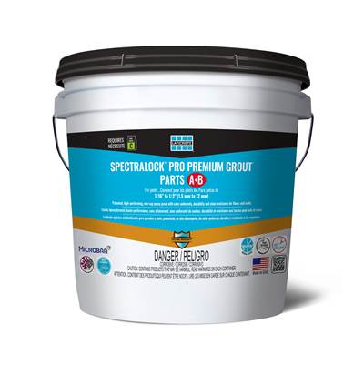 LATICRETE Spectralock PRO Premium Grout - Part C Powder - 4 x 9lb in Almond