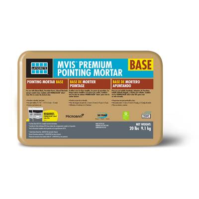 Laticrete Mvis Prem Pointing Mortar Base - 20 lb / 9.1 kg