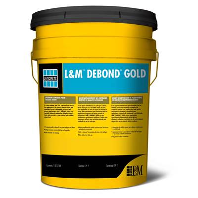 LATICRETE L&M Debond Gold® Form Coating - 55 GAL in Drum