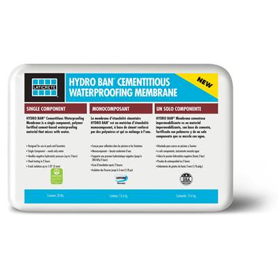 Laticrete Hydro BAN Cementitious Waterproofing Membrane - 30 Lb Bag
