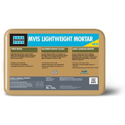 LATICRETE Mvis Lightweight Mortar White - 30 Lb
