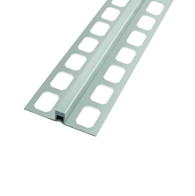 LATICRETE Move Joint - 1/2" x 8" - 2.5 Profile PVC in Grout Grey