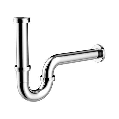 Maidstone Solid Brass Kitchen Sink P-Trap in Chrome