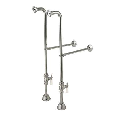 Maidstone Single Offset Supply Lines in Chrome