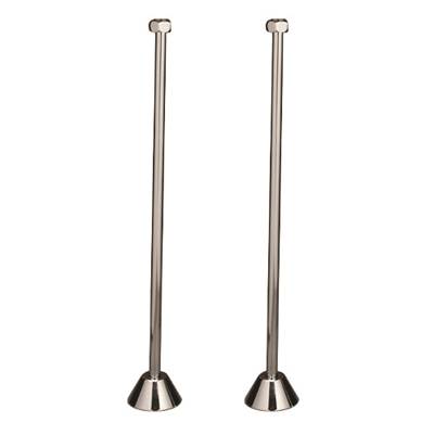 Maidstone Straight Supply Lines in Chrome