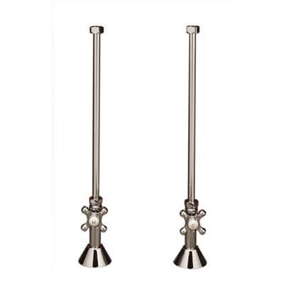 Maidstone Straight Supply Lines in Chrome