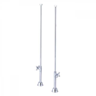Maidstone Straight Supply Line in Polished Brass