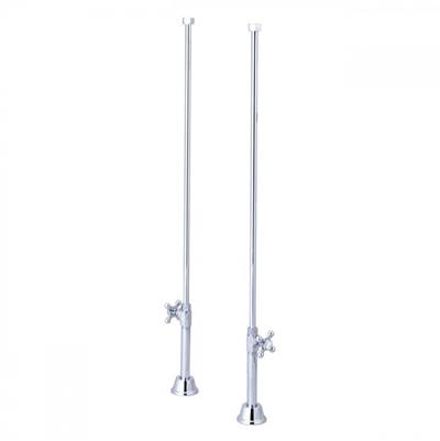 Maidstone Straight Supply Lines in Chrome
