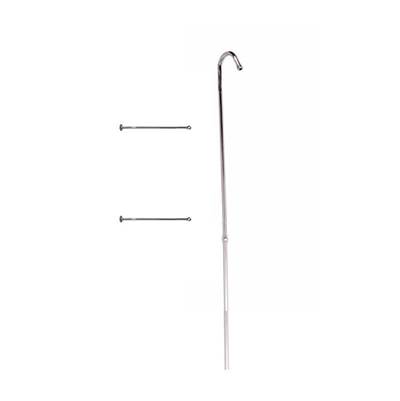 Maidstone Shower Riser Pipe with Support Braces in Chrome