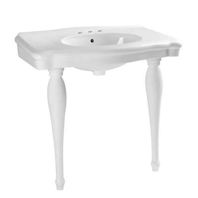 Maidstone 34" Console Sink in White