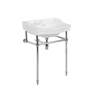 Maidstone 25" Console Sink in Chrome