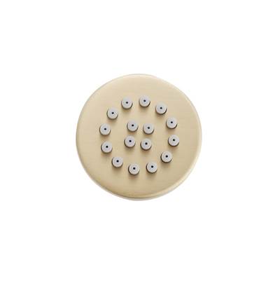 Maidstone Build Your Own Shower Faucet Brass Body Jet - Round in Brushed Brass