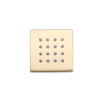 Maidstone Build Your Own Shower Faucet Brass Body Jet - Square in Brushed Brass