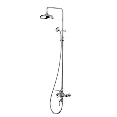 Maidstone Exposed Bathroom Shower Set with Handshower in Chrome
